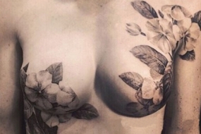 【震撼】是纹身给了她第二次生命，澳洲乳腺癌幸存者在胸部疤痕上纹身