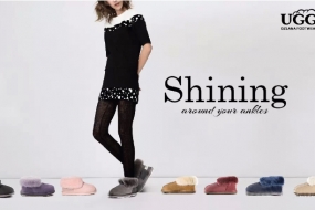 【时尚】新款潮鞋及踝UGG—脚踝处的时髦心思
