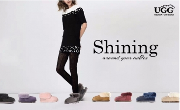 【时尚】新款潮鞋及踝UGG—脚踝处的时髦心思