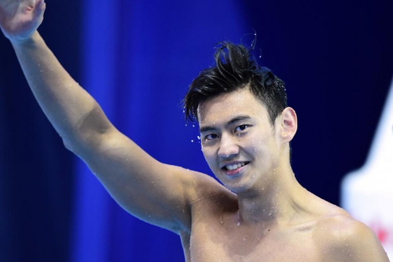 【体育】小鲜肉宁泽涛世锦赛夺冠成亚洲第一人“我是中国人！我做到了！”