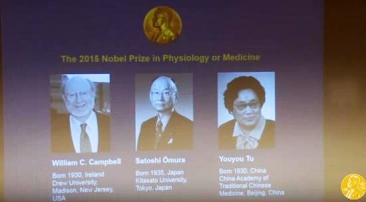 【骄傲】中国人屠呦呦首获2015年诺贝尔医学奖，因其发现了青蒿素