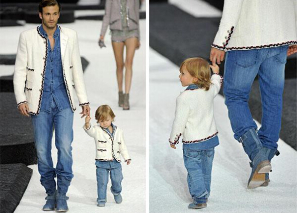 【时尚】穿香奈儿的小男孩，全世界大概也就这么一个