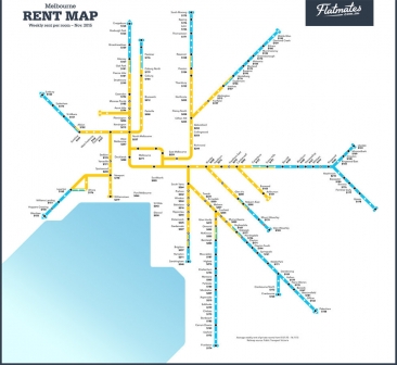 【房价】澳火车沿线“房价地图”告诉你：悉尼租房有多贵